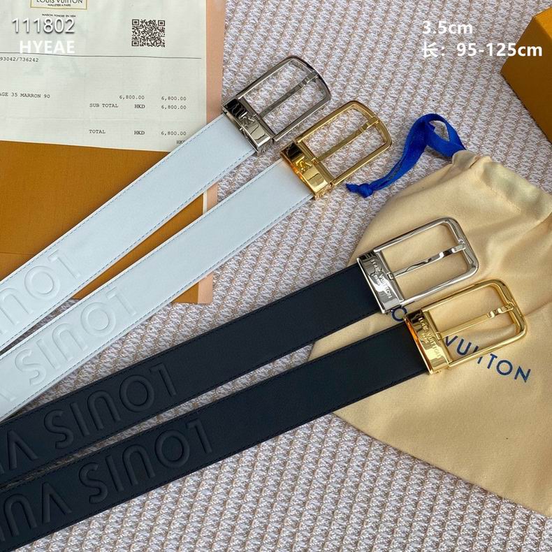 LV Belt 35mmX95-125cm 8L19